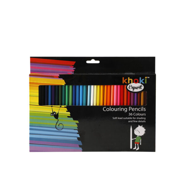 Colour Pencil Crayon Expert - 36-Piece