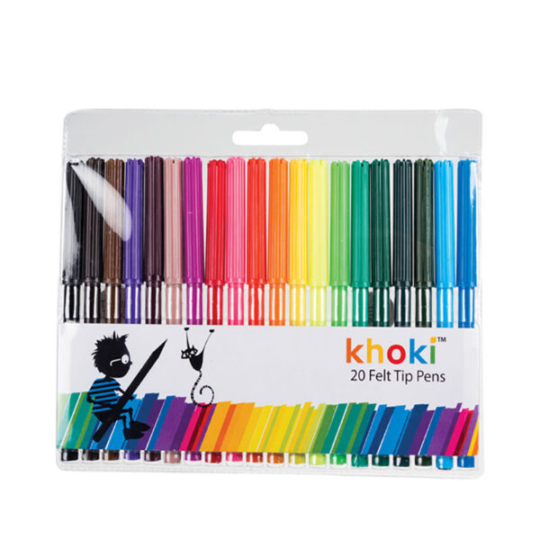 Felt Tip Pens - 20pcs