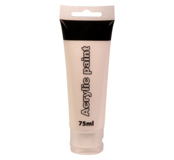 Artists White Acrylic Paint – 75ml Tube