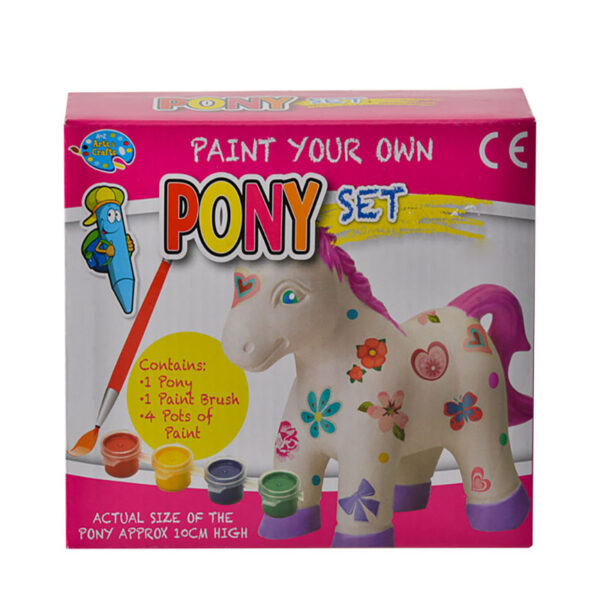 Paint A Pony - Brush, Paint & Pony