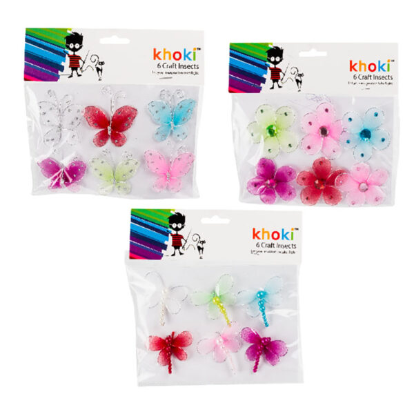 Craft Decor - 6-Pack, Assorted