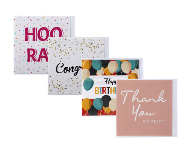 Card & Env Mini 5 Pack Asstd Designs