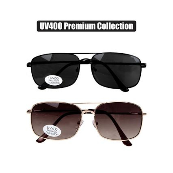 Sunglasses Premium Men - Square Metal