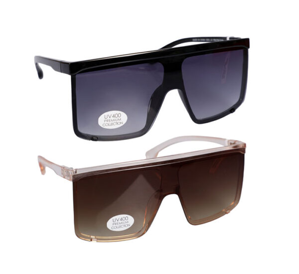 Sunglasses Premium Unisex - Metal Shield