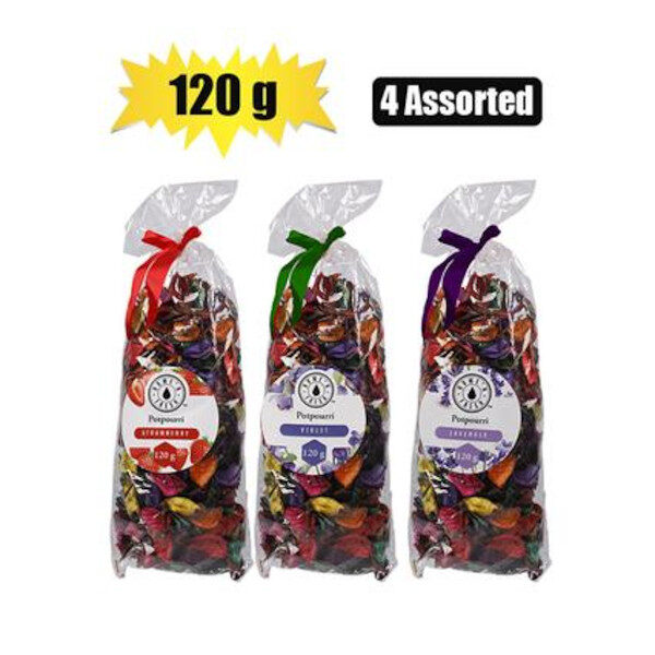 Pot Pourri Sachet - 120g, Assorted Fragrances