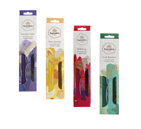 Incense Sticks 30Pc And With Holder Assorted