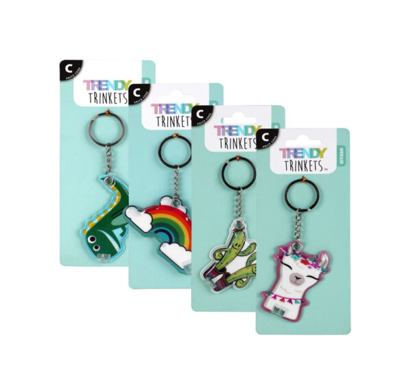 Keychain W/Light Novelty Desighn