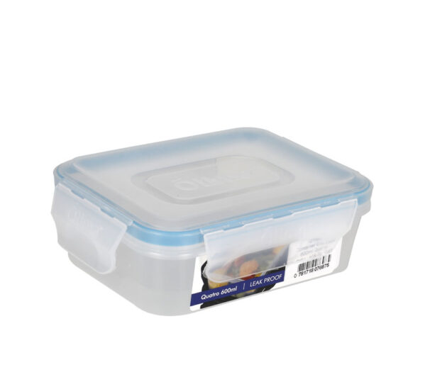 Container Clip Lock 600Ml Quatro