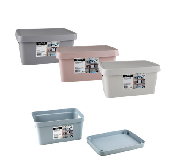 Storage Box Plastic Vito Design 3,6l Lid