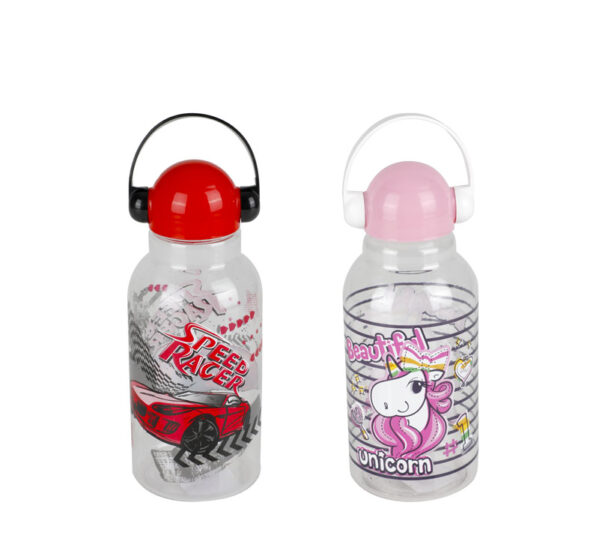 Water Bottle 460ml Unicorn/RacerAssorted