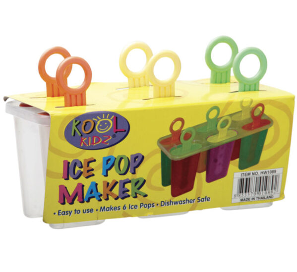 Ice Lolly Maker - Makes 6 Lollies