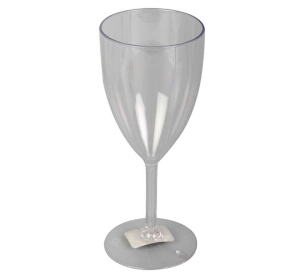 Plastic Wine Glass - 220ml