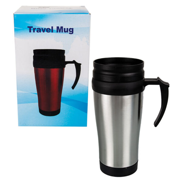 Stainless Steel Travel Mug - 400ml