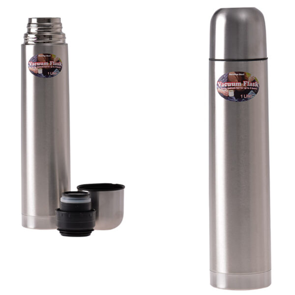 Stainless Steel Vacuum Flask - 1 Litre