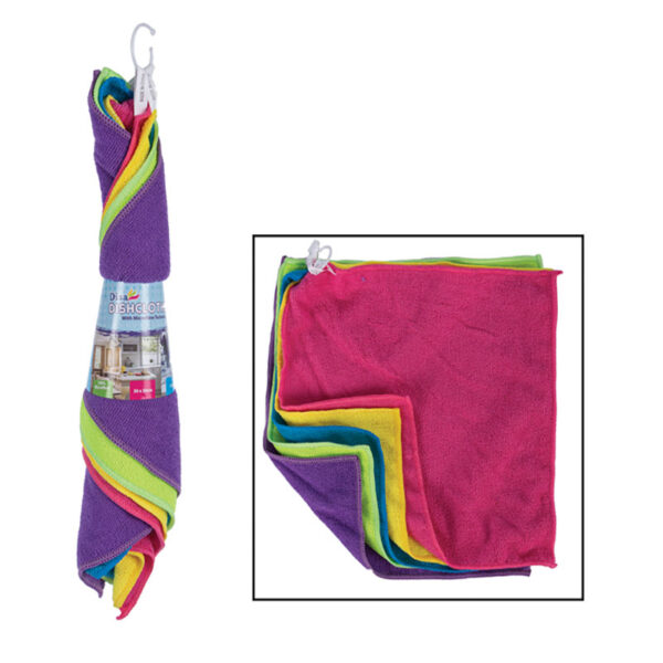 Microfibre Cloths - 30 X 30cm, 5-Pack