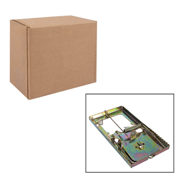 Bulk Pack 12 X Vastrap Trap Rat Metal Bulk Packed