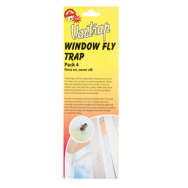 Vastrap Fly Trap Window 4 Piece