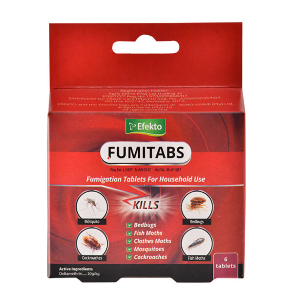 Efekto Fumitabs 6 X Tablets