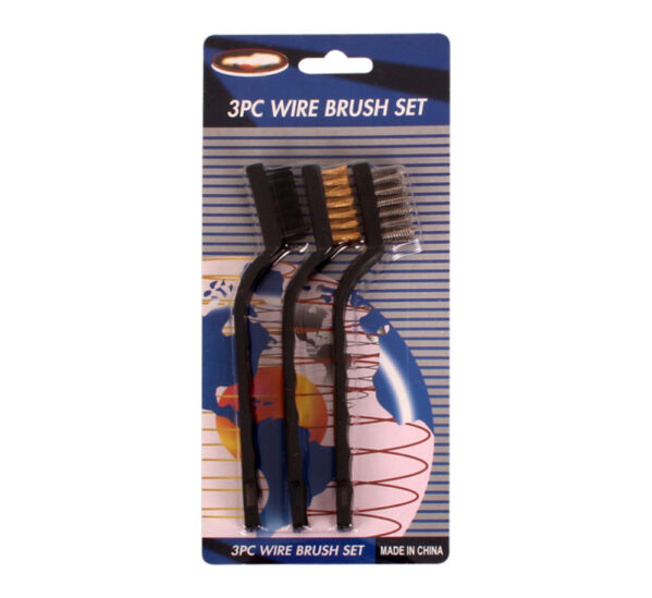 Mini Wire Brush Set - 3 Piece Set
