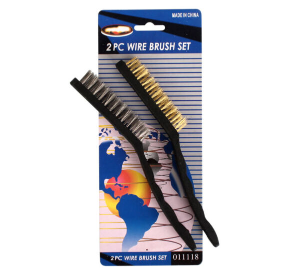 Wire-Brush Set Large E 2pce
