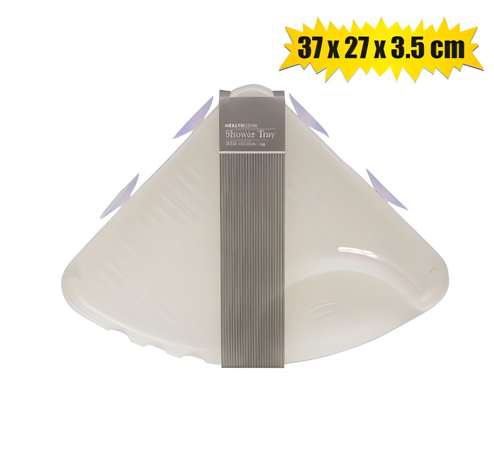 Shower Suction Tray 37x27x3.5cm