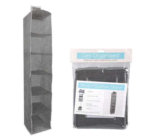 10 Drawer Wardrobe Organiser - 23 X 27 X 118cm, Non-Woven