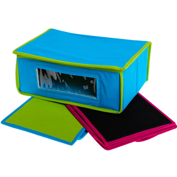 Storage Box Non-Woven 30x20x12cm With Wndow