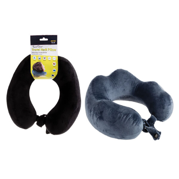 Travel Pillow Memory Foam,Polyester - 26x27cm,200g
