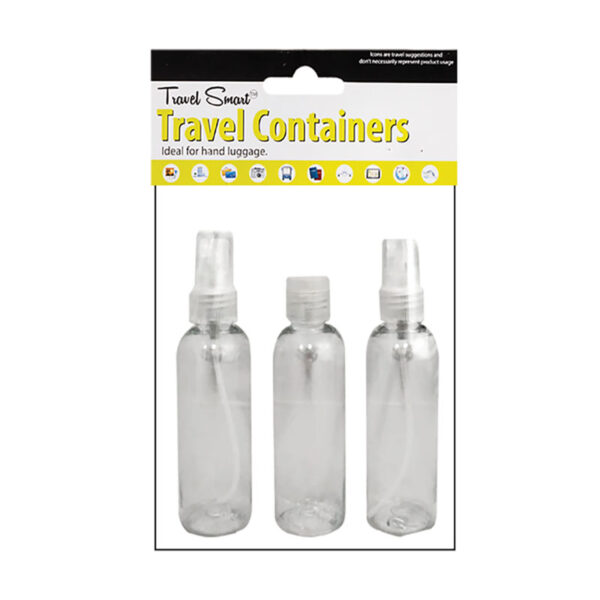 Travel Bottles 3-Pack 100ml