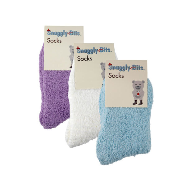 Adult Winter Socks - With Colour Stripe Detail