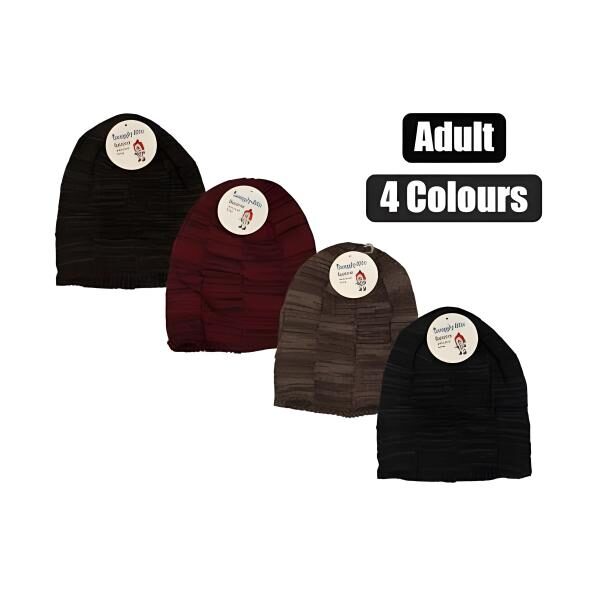 Beanie Unisex Slouchy-Fit With Plush Inner