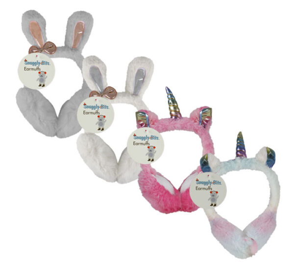 Winter Earband Plush Unicorn/Bunny Ears