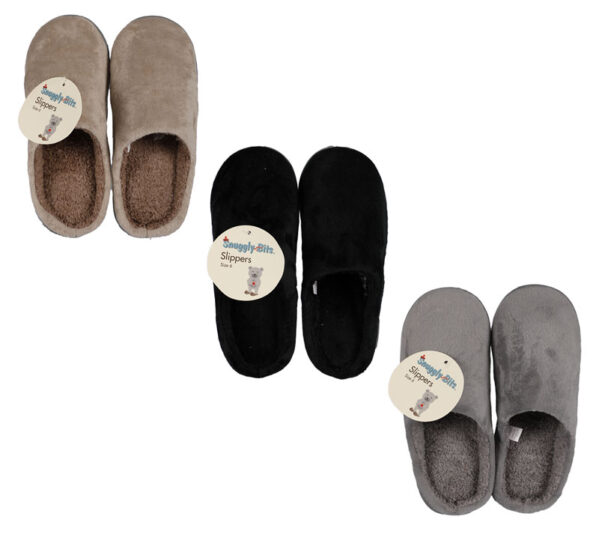 Slipper Slip-In Plain Size 6