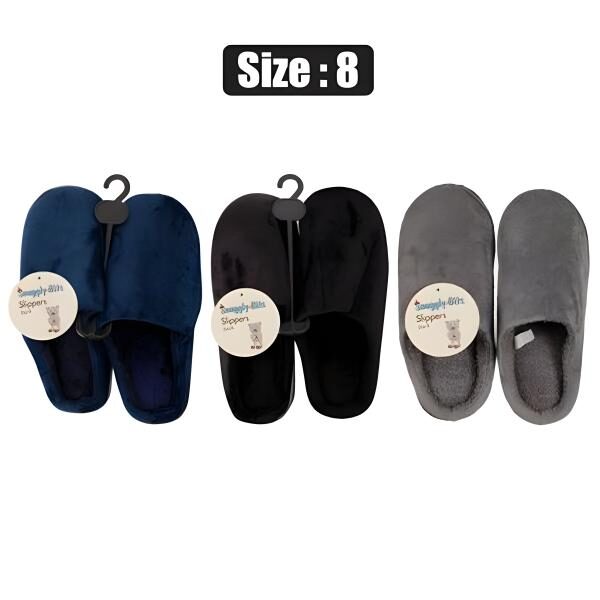 Stripe Slip-In Slipper - Size 8