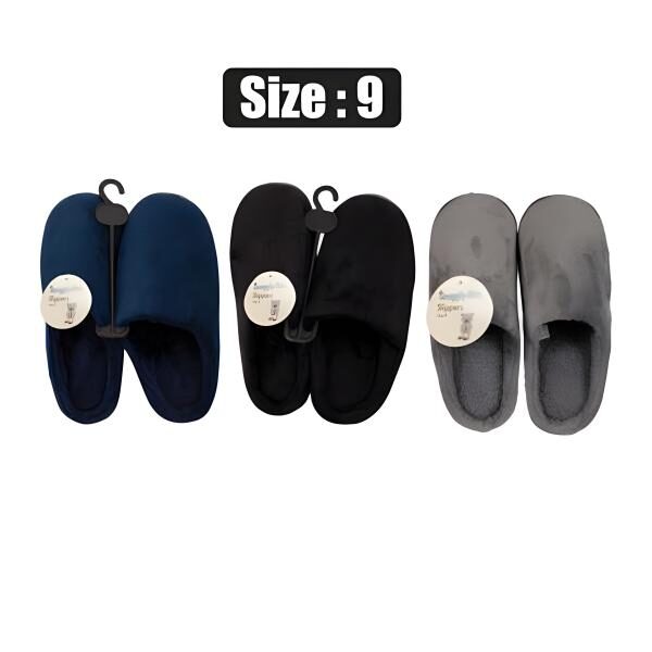 Stripe Slip-In Slipper - Size 9