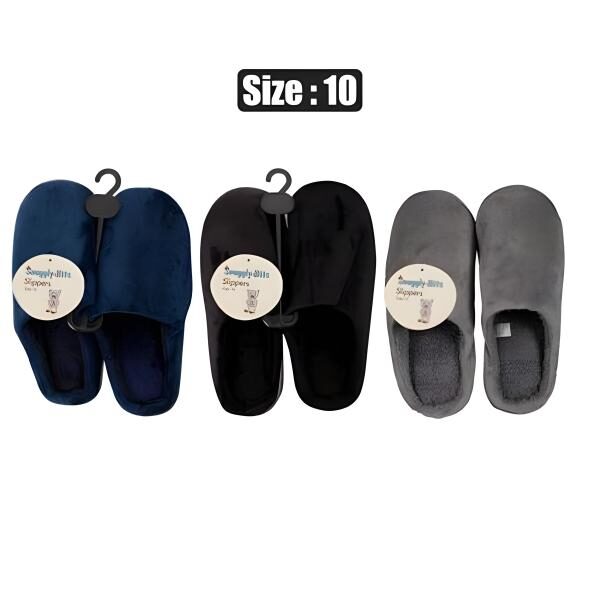 Stripe Slip-In Slipper - Size 10