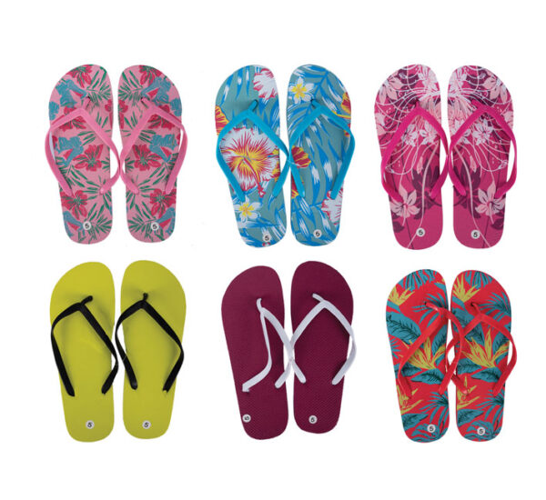 Flip Flops Ladies Asstd Size 5