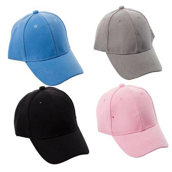 Peak Cap Adult - 57cm, Assorted