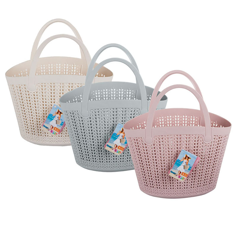 Bag Shopper Basket Plastic - 30cm X 20cm X 10cm