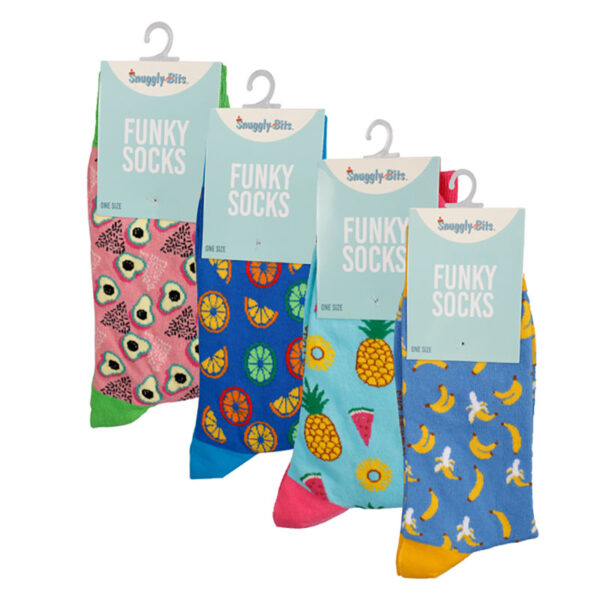 Socks Men Colourful Fruit Designs