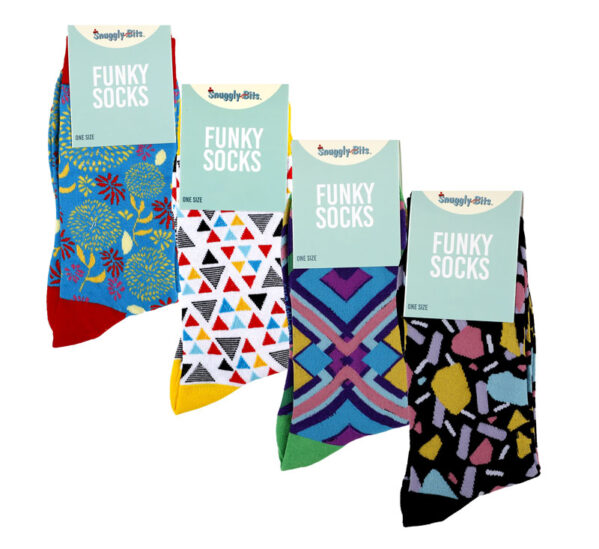 Socks Men Colourful Patterns-A