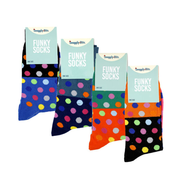 Socks Men Colourful Patterns-B