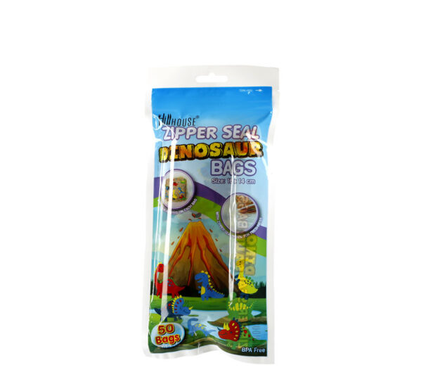 Zipper Seal Sandwich Bags - 16 X 14cm, 50-Pack