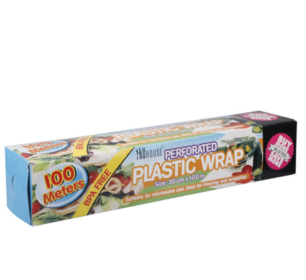Disposable Roll Pl Wrap 100M Perforated
