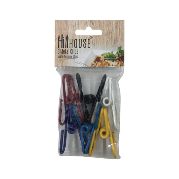 Metal Bag Sealers - 6 Pcs