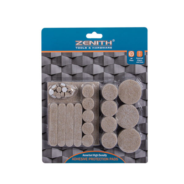 Protection-Pads Brn Assorted 68pc H/D