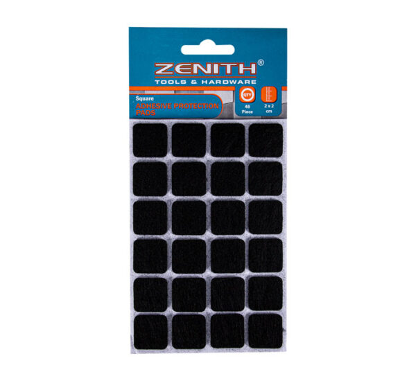 Protection-Pads Blk Adh 2X2Cm 48Pce