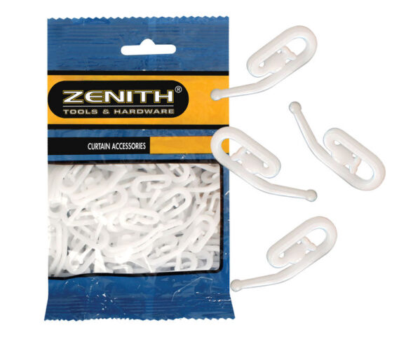 Curtain Hooks Acetyl R6 - 100 Piece