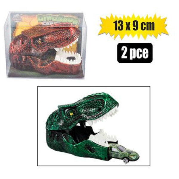 Die Cast Stunt Dinosaur Car - 13cm x 9cm
