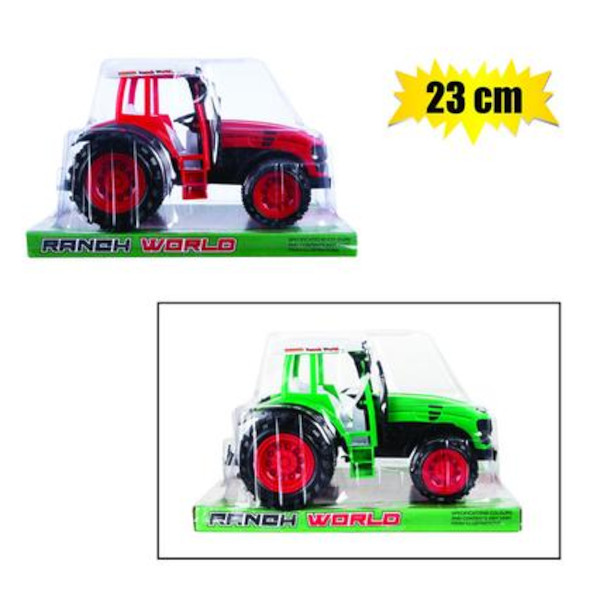 Vehicle Farm Tractor Green 23cm